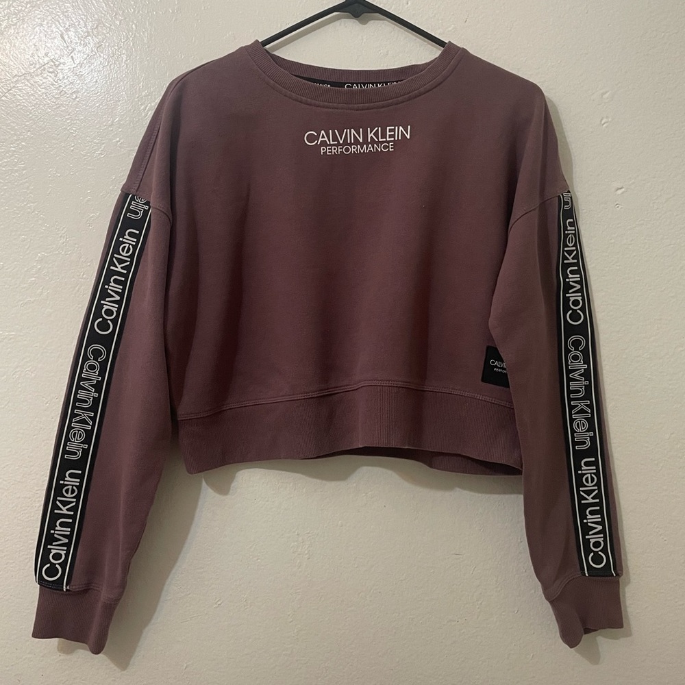 Calvin Klein Performance Cropped Crew Neck